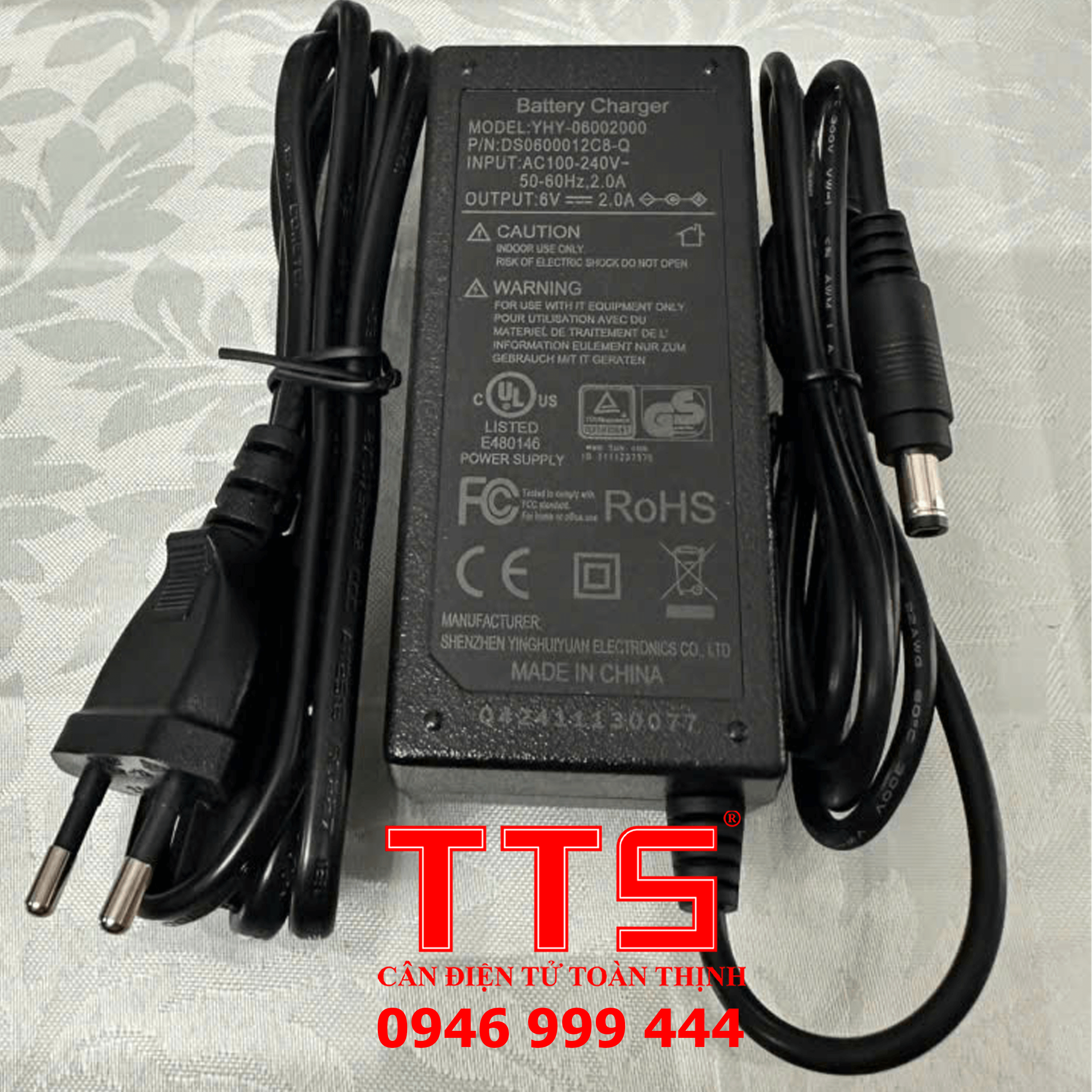 SẠC CÂN TREO 6V 2000MA