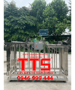 CÂN GIA SÚC BÁNH XE ĐẨY INOX DRS